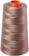 Aurifil Mako 50 Wt 100% Cotton Thread, 6,452 Yard Cone Sandstone perfect for hand and machine quilting, hand and machine piecing MK50CO