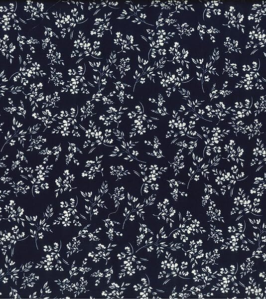 Rose & Hubble 100% Cotton Cotton Poplin Small Floral 110cm Wide Printed Premium Cotton Fabric For Craftin, Sewing, Patchwork, Dressmaking