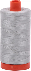 Aurifil Mako Cotton Thread Solid 50WT Cotton Single Spool 1422 yd Ideal for Machine Embroidery, Quilting and Sewing