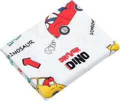 CraftsFabrics Baumwoll-Fat Quarters mit Cartoon-Tieren, bedruckt, 40 x 50 cm, 5 Stück (Quilten, Scrapbooking, Nähen, Babykleidung, DIY-Projekte)