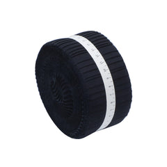 CraftsFabrics Rainbow Harmony 100% Cotton 40Pcs/Roll Pre-Cut Jelly Rolls Strips 2.5"x 44" Wide Ideal for Quilting, Scrapbooking, Sewing, Patchwork