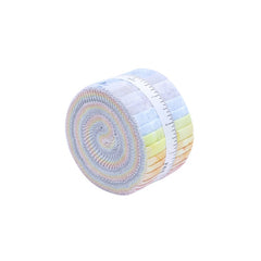 CraftsFabrics 2,5 Zoll 20 Stück Cartoon-Tiere Kinderstoff-Jelly-Rolls-Streifen