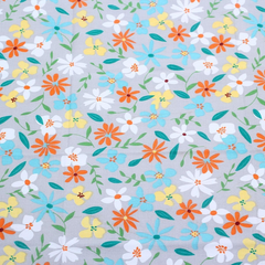 Lot de 8 Fat Quarters en coton imprimé floral multicolore CraftsFabrics, 40 x 50 cm