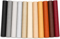 CraftsFabrics Solid Classic Litchi Grain Pebble Lychee Faux Leather Sheet