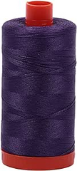 Aurifil Mako Cotton Thread Solid 50WT Cotton Single Spool 1422 yd Ideal for Machine Embroidery, Quilting and Sewing