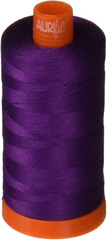 Aurifil Mako Cotton Thread Solid 50WT Cotton Single Spool 1422 yd Ideal for Machine Embroidery, Quilting and Sewing