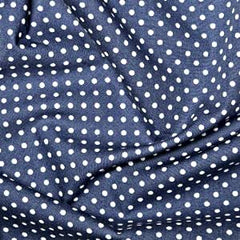 CraftsFabrics 5Pcs Polka Dots 100% Cotton Fat Quarters Bundle