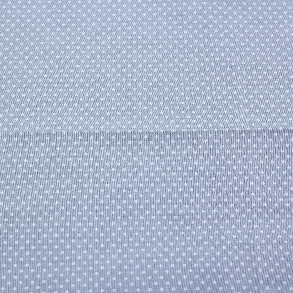 CraftsFabrics Fat Quarter Bundle CraftsFabrics 7pcs Light Grey Printed Cotton Fat Quarters