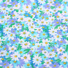 Lot de 8 Fat Quarters en coton imprimé floral multicolore CraftsFabrics, 40 x 50 cm