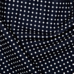 CraftsFabrics 5Pcs Polka Dots 100% Cotton Fat Quarters Bundle
