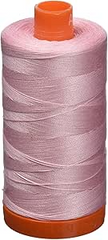 Aurifil Mako Cotton Thread Solid 50WT Cotton Single Spool 1422 yd Ideal for Machine Embroidery, Quilting and Sewing