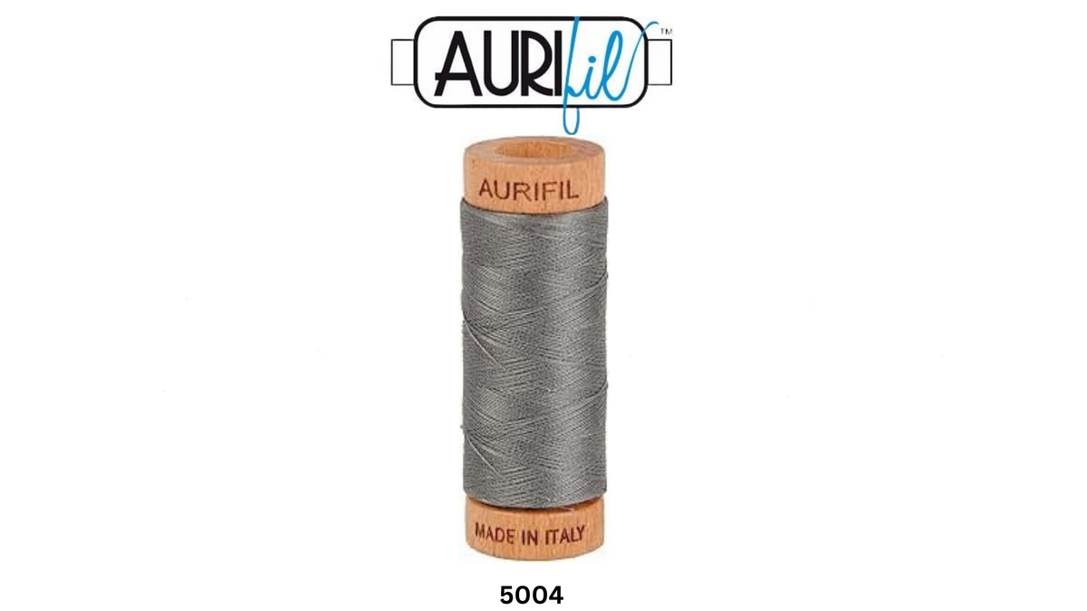 Aurifil Baumwoll-Mako-Garn, 80wt, 284 m, ideal zum Nähen, Quilten, Häkeln