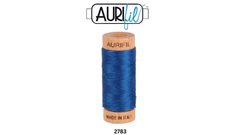 Aurifil Cotton Mako 80wt Thread 306 Yards Ideal for Sewing, Quilting, Crocheting