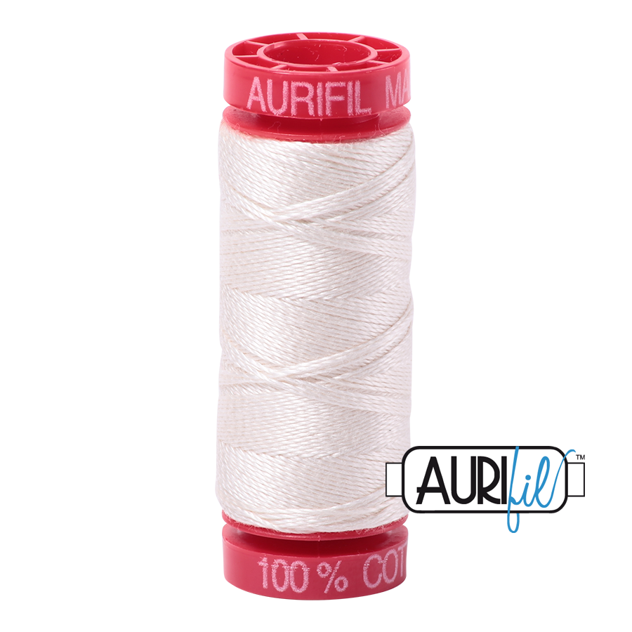 Aurifil Floss 16m (18yards) 100% Long Staple Mercerized Egyptian Cotton Muslin