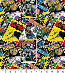 Camelot Batman DC Cotton Fabric Collection, 14 Different Prints