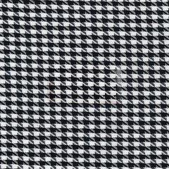 Dog Tooth Polyviscose Checks Tartan 145cm Wide Winter Christmas Fabric for Sewing, Crafting, Dressmaking, Patchwork