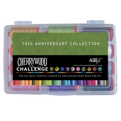 10th Anniversary Collection by Cherrywood Fabrics 100% Cotton 12 Large Spools for Hand Embroidery, Quilting, Decorative Sewing