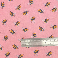 Crafty By Chatham Glyn Bumblebee Crafty Cottons Digital Printed 100% Cotton