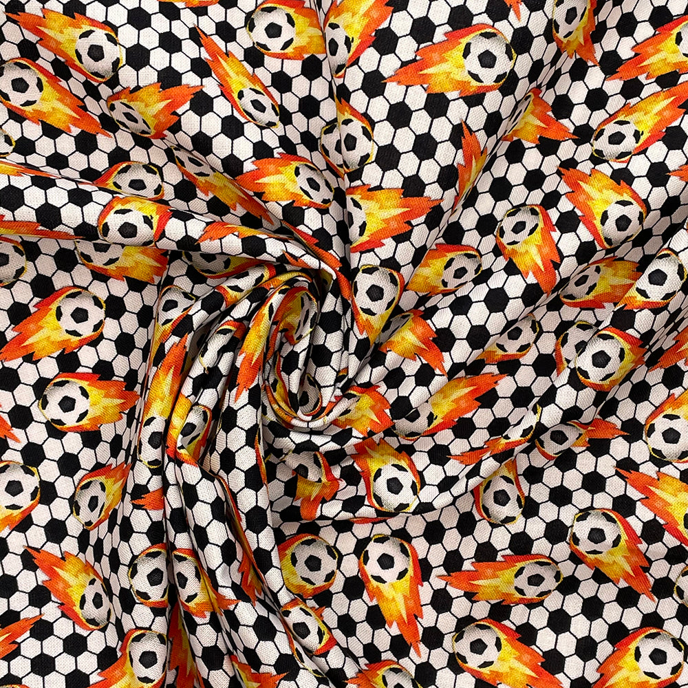 Tissu Crafty Cottons 100 % coton imprimé arc-en-ciel à paillettes, 140 cm de large, pour travaux manuels, couture, couture et décoration d'intérieur.