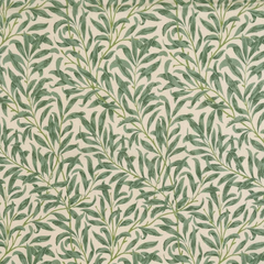 William Morris 100% Cotton 140cm Wide Willow Bough Duckegg Crafty Cottons Digitally Printed Fabric For Crafting, Quilting, Dressmaking