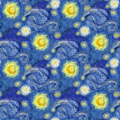 Rose &amp; Hubble, Himmelblauer Stoff mit kleinen Blümchenmustern, Meterware/Halbmeter/Fat Quarter, 100 % Baumwoll-Popeline zum Quilten, Schneidern (CP0938 SKY) 