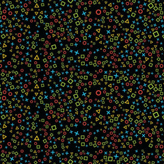 Tissu Crafty Cottons 100 % coton imprimé arc-en-ciel à paillettes, 140 cm de large, pour travaux manuels, couture, couture et décoration d'intérieur.