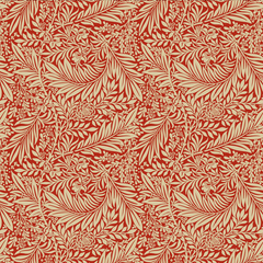 Crafty by Chatham Glyn 100 % coton 140 cm de large William Morris Willow Bough Tissu imprimé numériquement Crafty Cottons ; Sauge