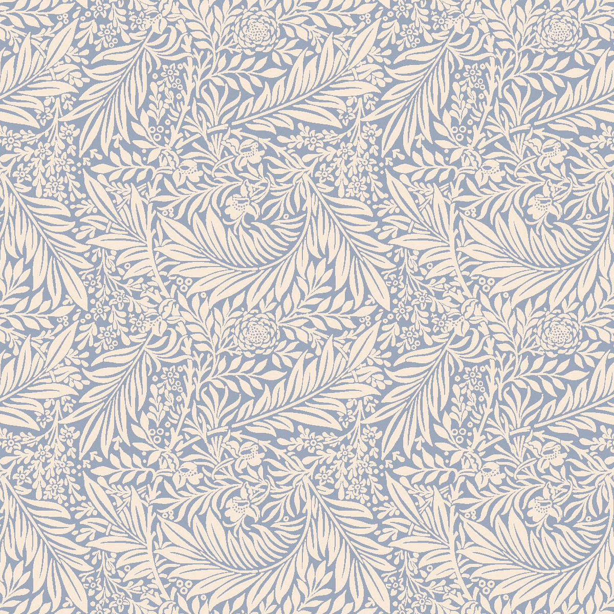 Crafty By Chatham Glyn Loose Fabric Larkspur - William Morris - Cotton Fabric
