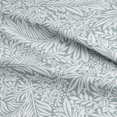 Crafty by Chatham Glyn 100 % coton 140 cm de large William Morris Willow Bough Tissu imprimé numériquement Crafty Cottons ; Sauge