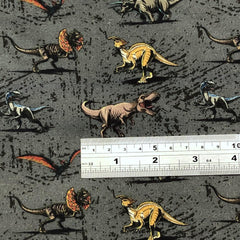 Jurassic Park Dinosaurs Fabric 100% Cotton Children's Fabric (CCL009)