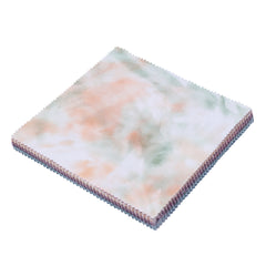 CraftsFabrics 2,5 x 44 Zoll, Blumen- und Karomuster, 42-teiliges Charm-Pack, 100 % Baumwolle, vorgeschnittener Stoff zum Quilten, Scrapbooking, Nähen, Patchwork