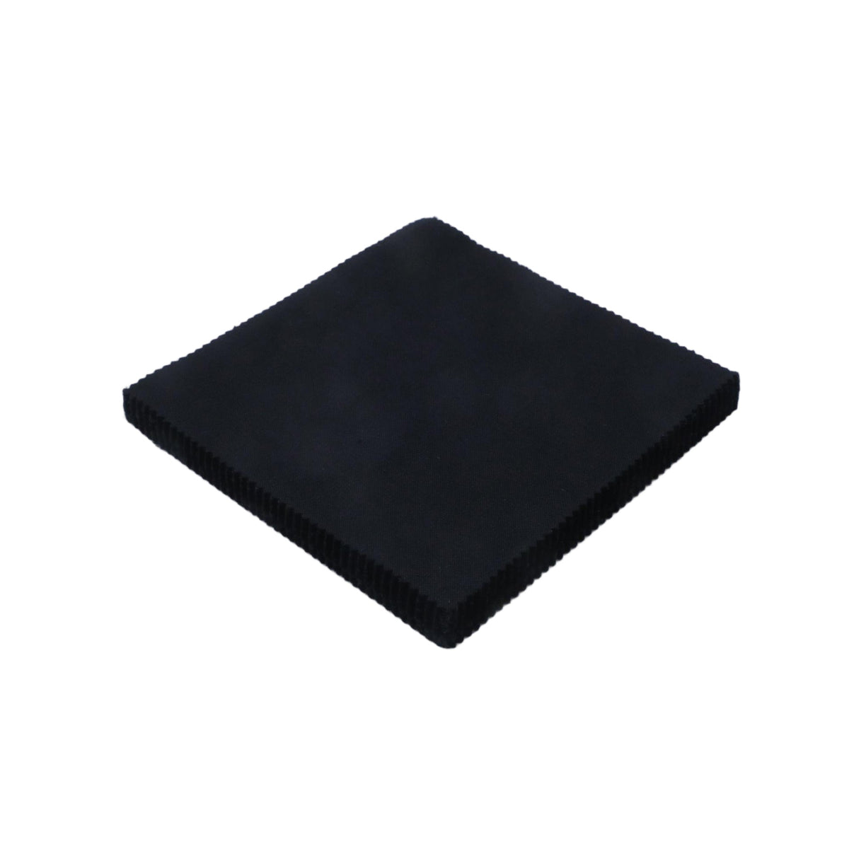 CraftsFabrics Black 100% Cotton 42pcs Plain 5"x 5" Charm Pack