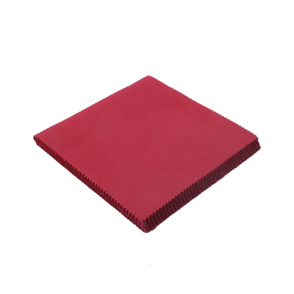 CraftsFabrics Red 100% Cotton 42pcs Plain 5"x 5" Charm Packs DIY Cotton Fabric for Sewing, Crafting, Patchwork