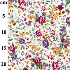 Rose & Hubble-Floral Printed Premium 100% Cotton Poplin Fabric 112cm Wide  Crafts, Dressmaking, Quilting