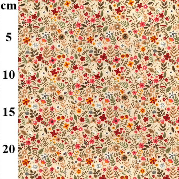 Rose & Hubble Spring Ditsy Floral Fabric 100% Cotton Poplin Craft Fabric Material 110cm Wide Sewing, Dressmaking, Quilting Cotton CP0872