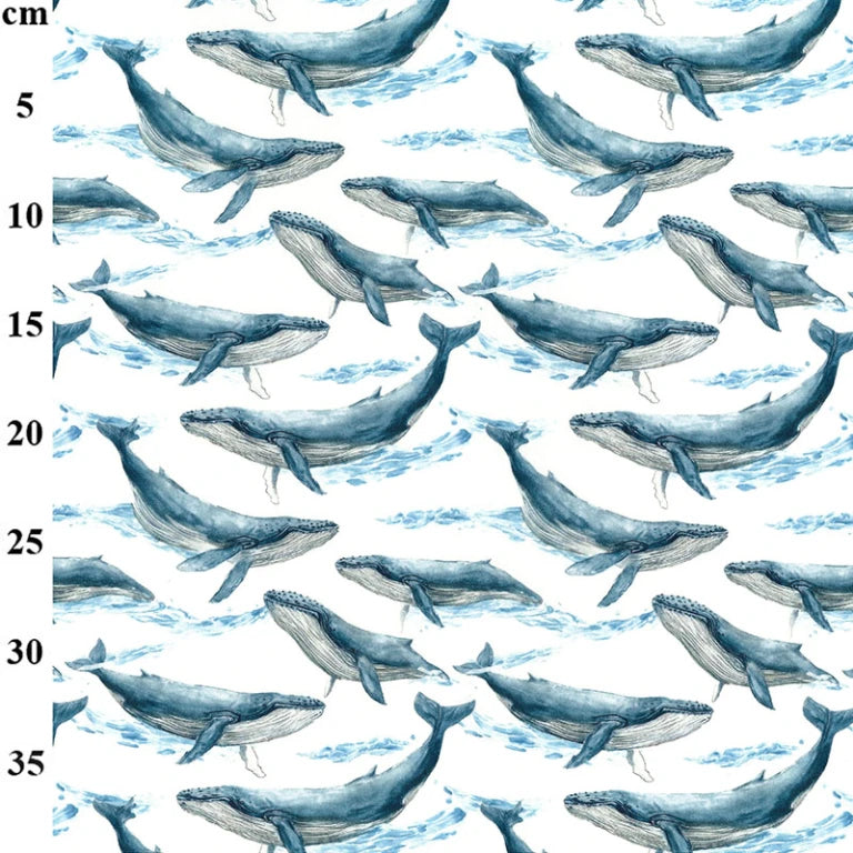 Craft Cotton Co. „The Sky Above“ Salbeigrün, 100 % Baumwolle, 110 cm breit, digital bedruckter Stoff zum Basteln, Quilten, für die Heimdekoration und Kinderbasteln