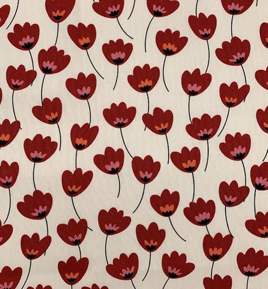 Rose & Hubble Fabric – Premium Cotton Poplin | CraftsFabrics