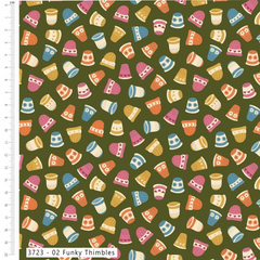 Strawberry Thief – Olivgrün, 100 % Baumwolle, 140 cm breit, William Morris Design, Crafty Cottons zum Basteln, Nähen, Schneidern, Heimdekoration