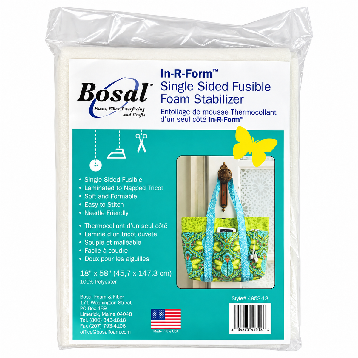 In-R-Form Fusible Foam Stabiliser 100% Polyester Packs