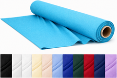 CraftsFabrics Plain Dyed Homespun Cotton Fabric