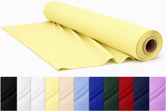 CraftsFabrics Plain Dyed Homespun Cotton Fabric