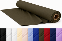 CraftsFabrics Plain Dyed Homespun Cotton Fabric