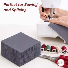 CraftsFabrics Red 100% Cotton 42pcs Plain 5"x 5" Charm Pack