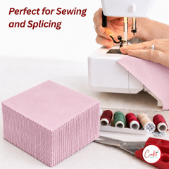 CraftsFabrics Red 100% Cotton 42pcs Plain 5"x 5" Charm Pack