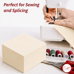 CraftsFabrics Red 100% Cotton 42pcs Plain 5"x 5" Charm Pack