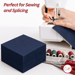 CraftsFabrics Red 100% Cotton 42pcs Plain 5"x 5" Charm Pack