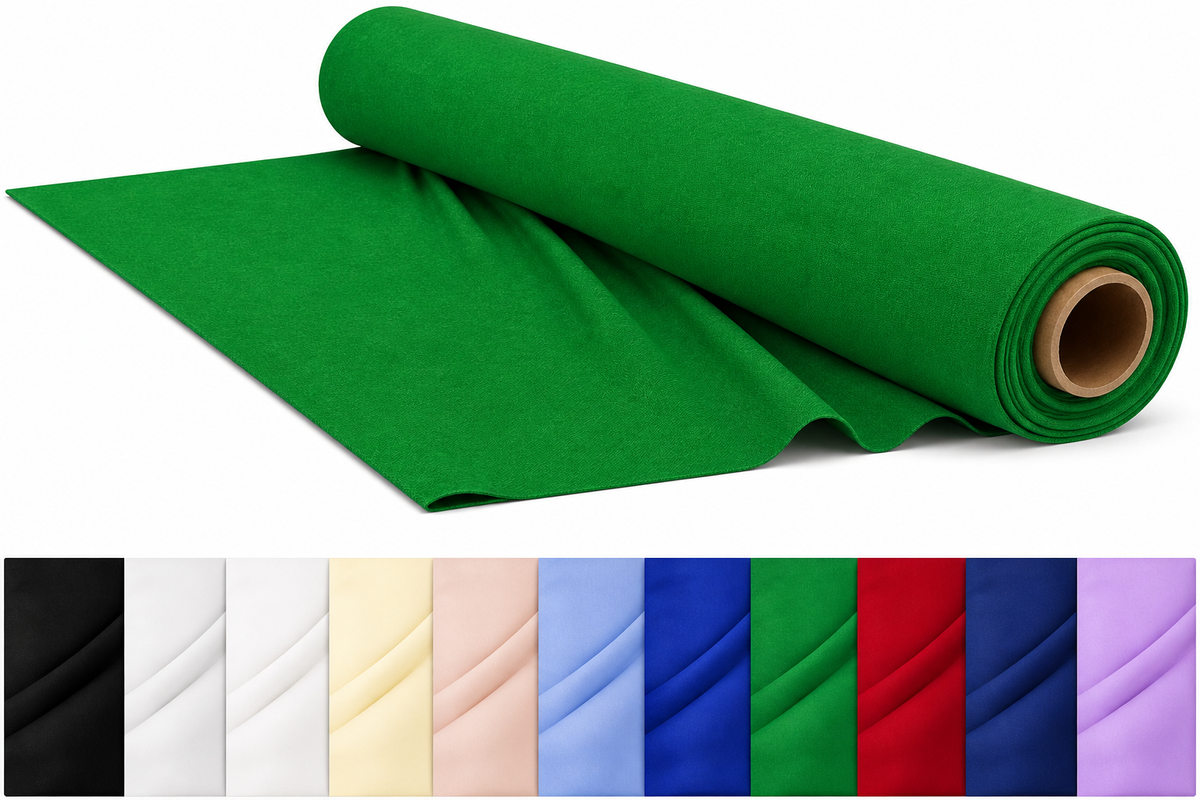 CraftsFabrics Plain Dyed Homespun Cotton Fabric