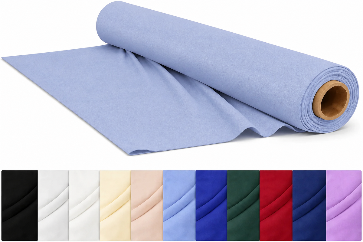 CraftsFabrics Plain Dyed Homespun Cotton Fabric