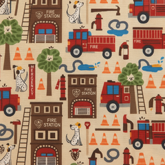 The Craft Cotton Co. 100% Cotton Search and Rescue Fabric 110cm Wide Fabric for Crafting, Sewing, Quilting, Home Decor