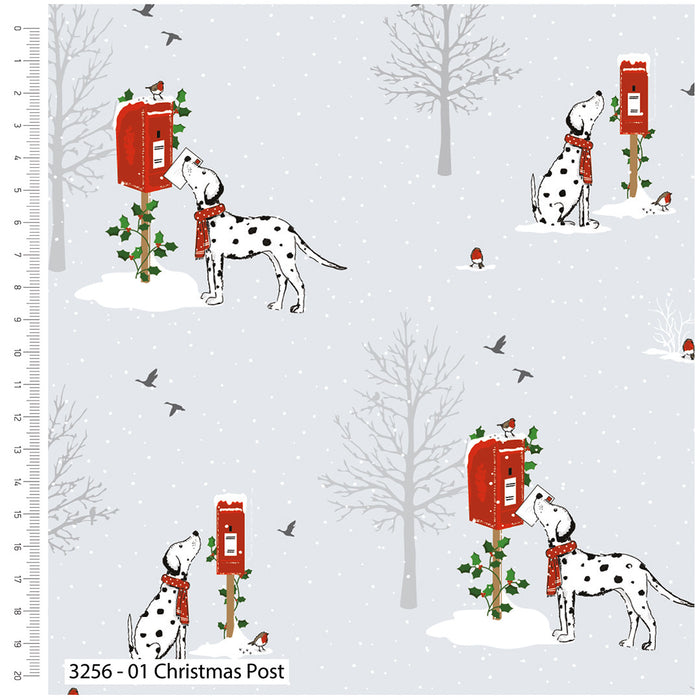 The Craft Cotton Co. Loose Fabric Christmas Pets Printed Christmas Fabric Cotton Fabric
